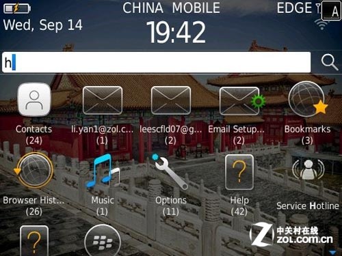 Blackberry 6.0系统黑莓手机「Blackberry 6.0系统」