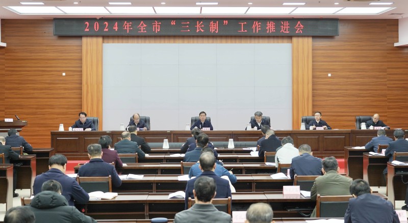 全市“三长制”工作推进会强调