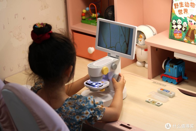 当当狸智能显微镜，让孩子远离手机的神器，搭配1080P高清大屏