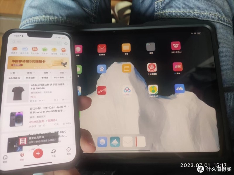 用数据线把小米pad6跟苹果手机链接一下会发生什么？手机外设「用数据线把小米pad6跟苹果手机链接一下会发生什么？」