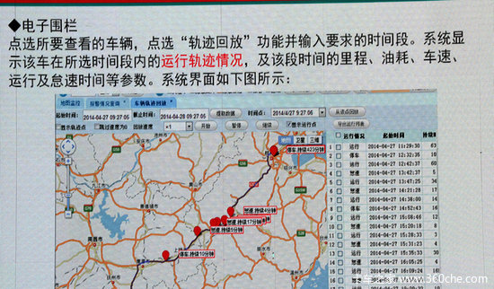 智能透明用车 重汽智能通车队管理系统